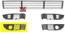 VAN WEZEL 5837594 -  Решетка вентилятора, буфер